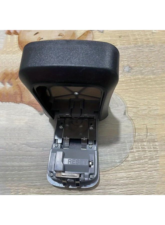 Gray Combination Key Lock Box Wall Mount Secure Code Lockbox for House Car Keys - Image 4